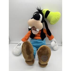 The Disney Store Goofy Plush Character Classic Outfit 20" Stuffed Toy